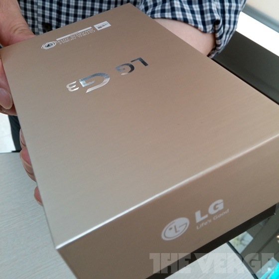 El LG G3 también estará en color champagne gold. 